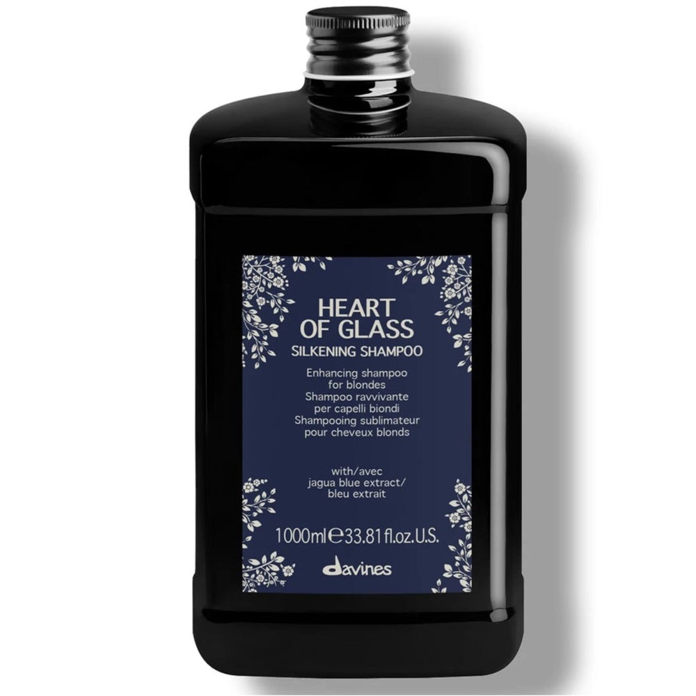 Brand new Davines HEART OF GLASS | Silkening Shampoo Salon size  1000ml